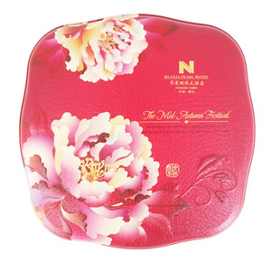 华夏明珠大酒店精装双黄白莲蓉月饼 