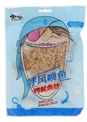 雨中雨烤鱿鱼丝48g