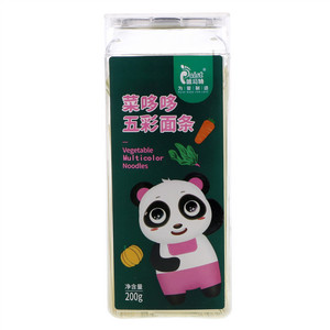 派司特菜哆哆五彩面条