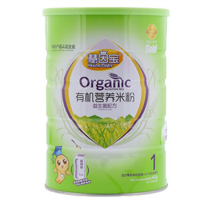 慧因宝益生菌配方有机营养米粉