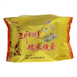 三和四美糯米烧麦(速冻、熟制、无肉类、速冻面米食品)