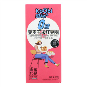 酷秘0糖藜麦玉米红豆圈