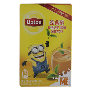 立顿经典醇奶茶香浓原味哆啦A梦S10促销装