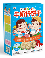 不二家牛奶仔饼干（牛奶味）