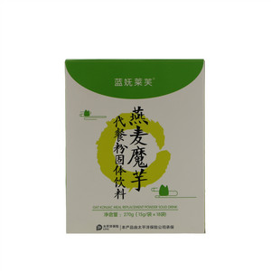 蓝妩莱芙燕麦魔芋代餐粉固体饮料