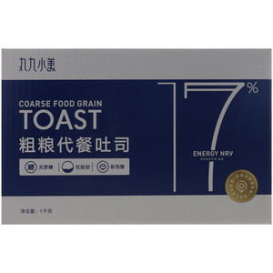 丸九小美粗粮代餐吐司