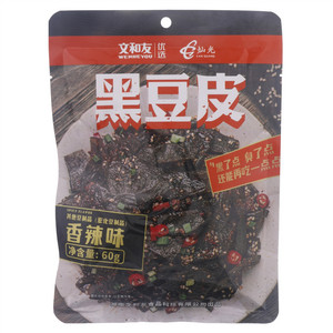 文和友优选灿光香辣味黑豆皮