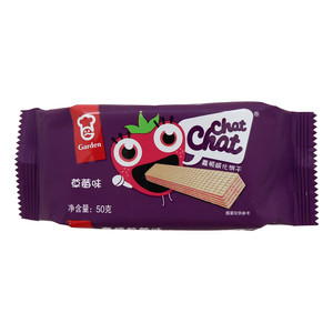 嘉顿草莓味威化饼干