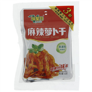 味聚特麻辣萝卜干三联包