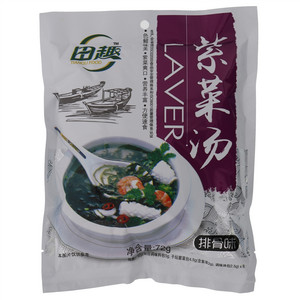 田趣排骨味素食紫菜汤料