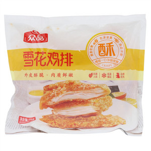 众品雪花鸡排