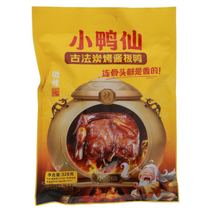 小鸭仙微辣古法碳烤酱板鸭（辐照食品）
