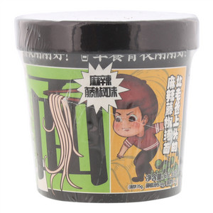 暗黑之神麻辣藤椒味小碗面