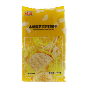 CHERISH畅镒木糖醇芝麻苏打饼干