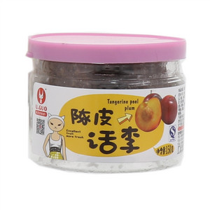 U果陈皮话李150g