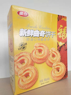 广合新鲜奶油口味曲奇饼干800g