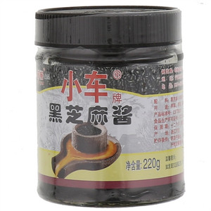 小车牌黑芝麻酱