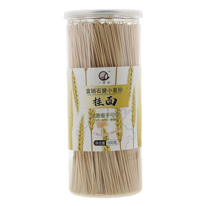 一磨福富硒石磨小麦粉挂面