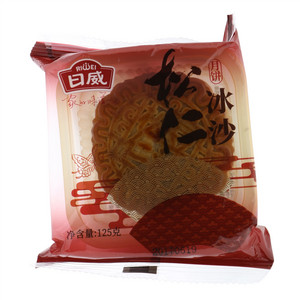 日威松仁冰沙月饼125克
