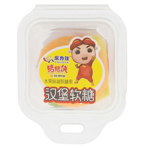 乐力佳猪猪侠汉堡橡皮糖