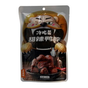 冷吃兽甜辣鸭脖