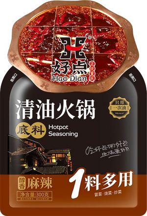 好点清油火锅麻辣味火锅底料