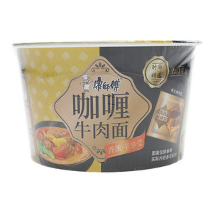 康师傅咖喱牛肉面