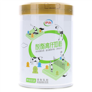 伊利脱脂高纤奶粉