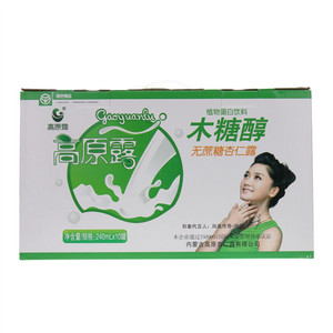 高原露木糖醇无蔗糖杏仁露（植物蛋白饮料）果汁饮料