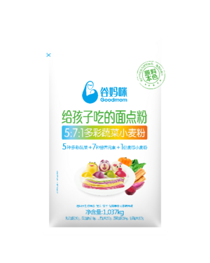 万家粮仓谷妈咪多彩蔬菜小麦粉