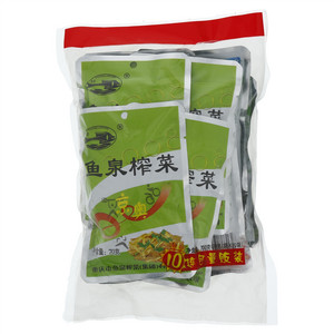 鱼泉榨菜10连包量贩装