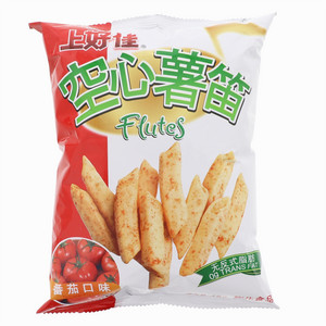 上好佳空心薯笛-番茄味