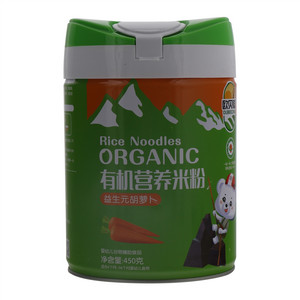 欧贝聪益生元胡萝卜有机营养米粉