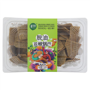 祁芬享脱油花椒锅巴（藤椒味）
