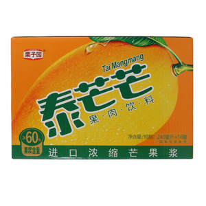 栗子园泰芒芒果肉饮料