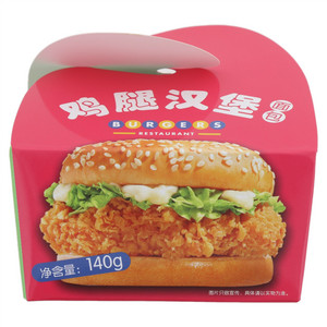 秦萃鸡腿汉堡面包