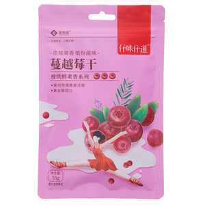 圣同润仟味仟道慢烘鲜果香系列蔓越莓干
