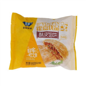 霍嘉优品660克酥皮馅饼（牛肉馅）
