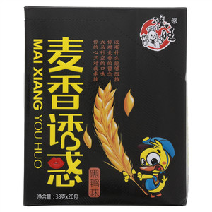 鸿旺黑鸭味麦香诱惑（挤压糕点）