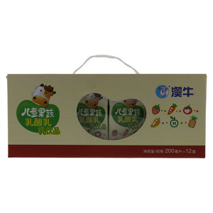 澳牛儿童果蔬乳酸乳乳饮品