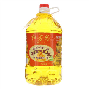 红芳园添加纯正花生油食用植物调和油