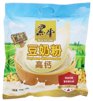 黑牛高钙豆奶粉