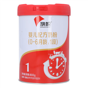 旗帜800g听装1段婴儿配方奶粉(新包装)