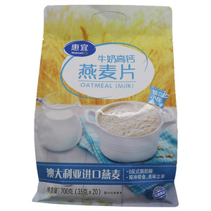 惠宜牛奶高钙燕麦片