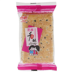 万硕芝麻千层酥饼干