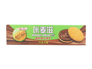 咔麦滋高纤夹心饼干(巧克力味)