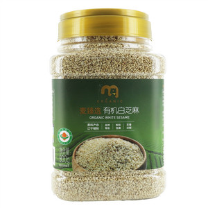 麦臻选有机白芝麻