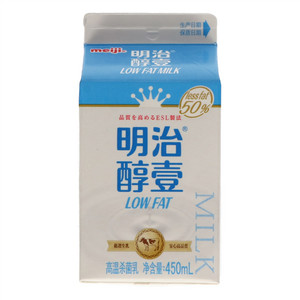 meiji明治醇壹低脂肪高温杀菌乳