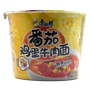 康师傅番茄鸡蛋牛肉面