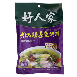 好人家老坛酸菜鱼调料350g